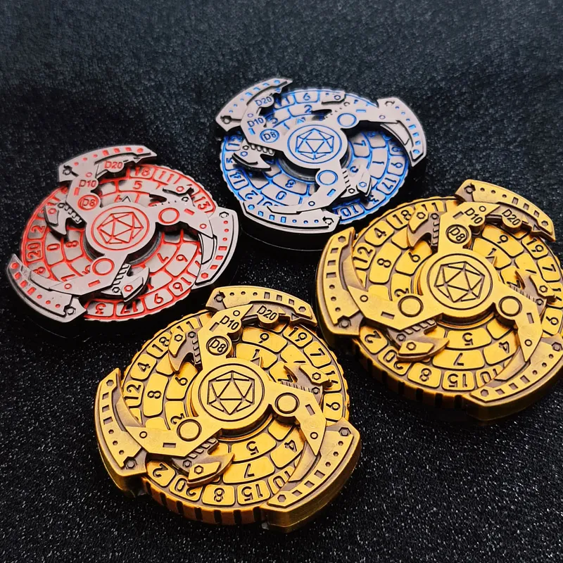 7-in-1 Dragon Metallic Dice