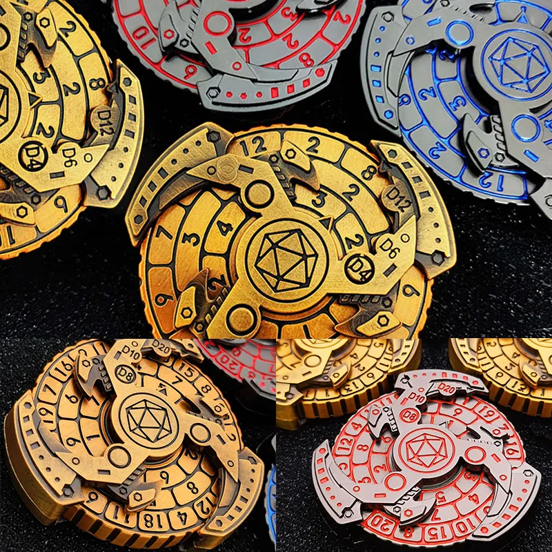 7-in-1 Dragon Metallic Dice