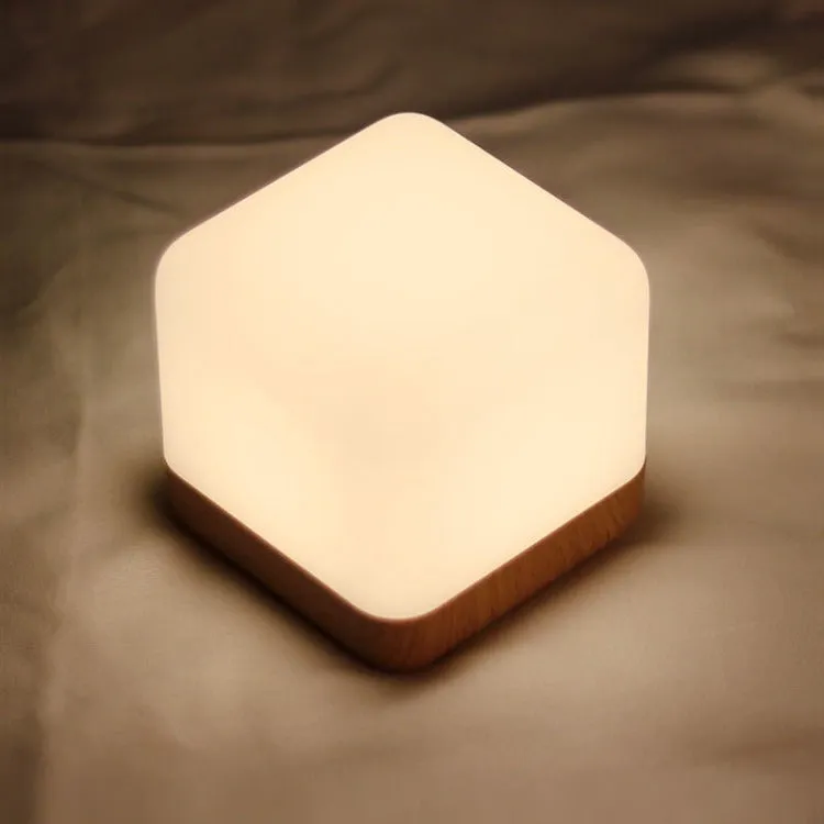 Beech Cube Rechargeable Timing Night Light