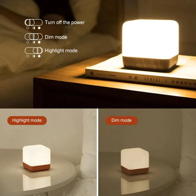 Beech Cube Rechargeable Timing Night Light