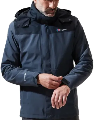 Berghaus Mens Hillwalker Interactive Shell Jacket Dark Grey Black