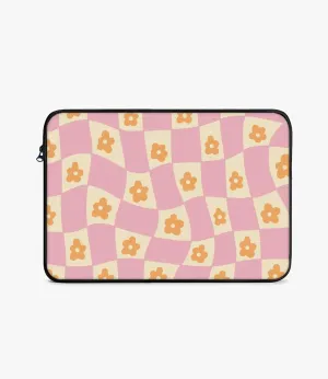 Blossom Groovy Floral Laptop Sleeve