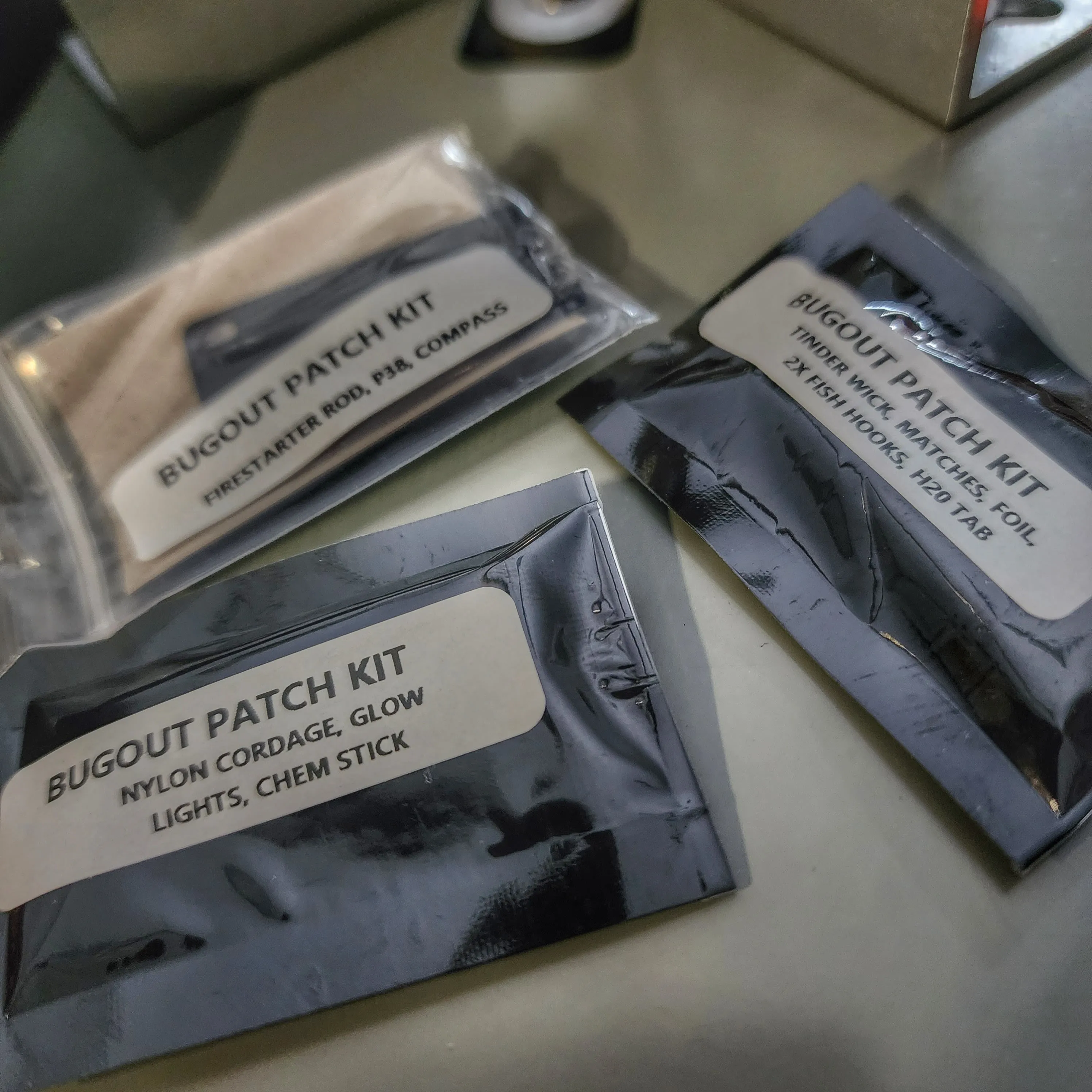 Bug Out Patch Kit - offgrid survival back-up package