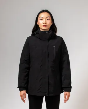 Calvin Klein Ladies 3-in-1 Jacket Black