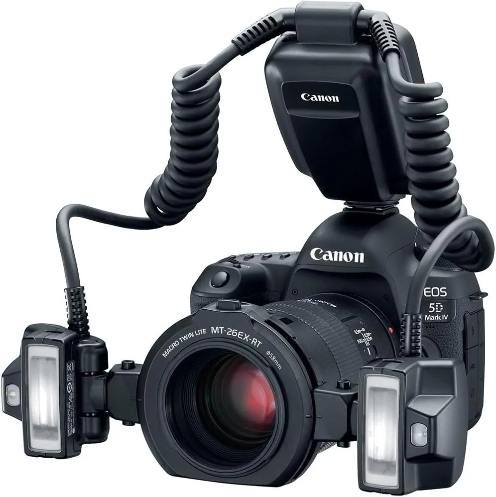 Canon MT-26EX-RT Macro Twin Lite 2398C002 Bundle with 64GB SanDisk Extreme Card