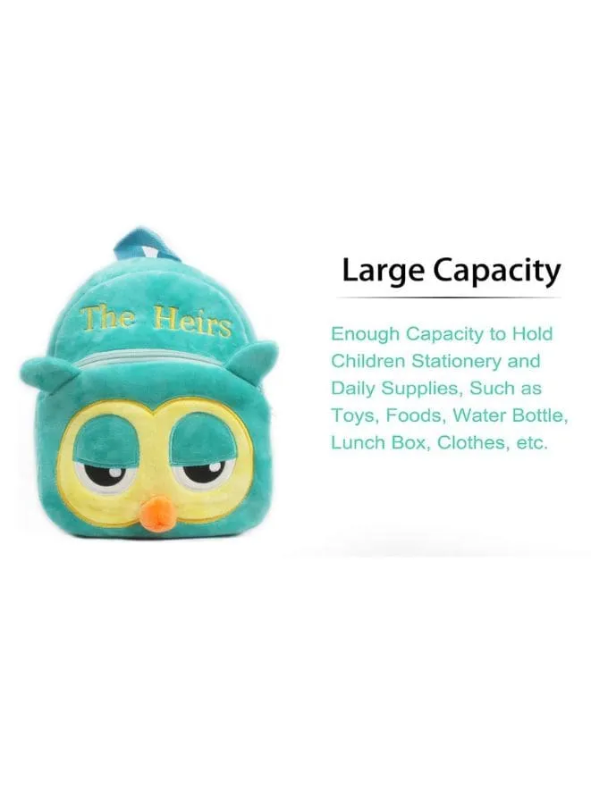 Cute Plush Backpack for Toddlers, Owl