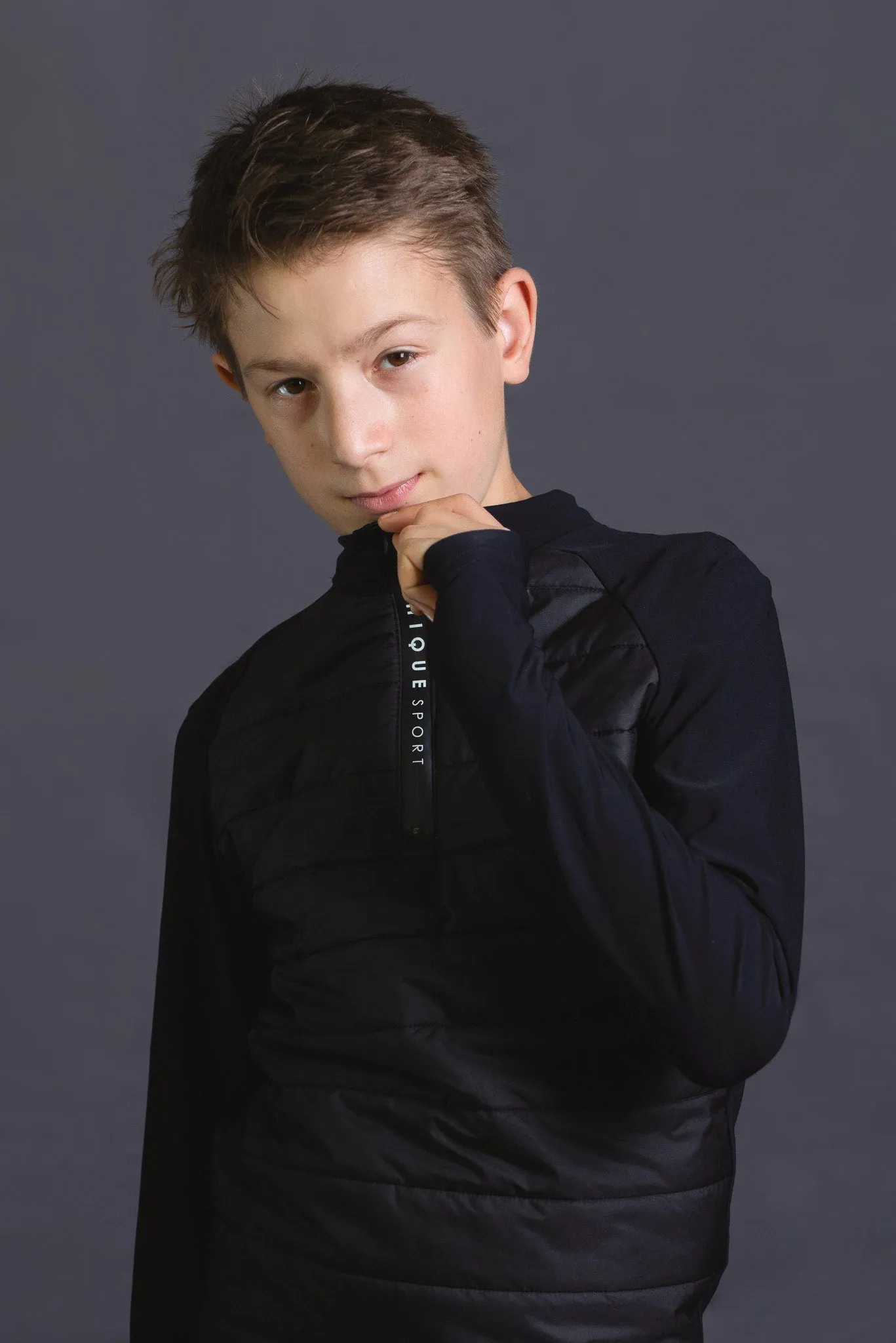 Empower Padded Half-zip Top Boys