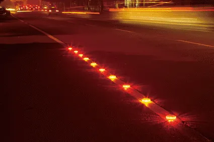 LED Magnetic Hazard Warning Flares  - Rechargeable 6 Pack