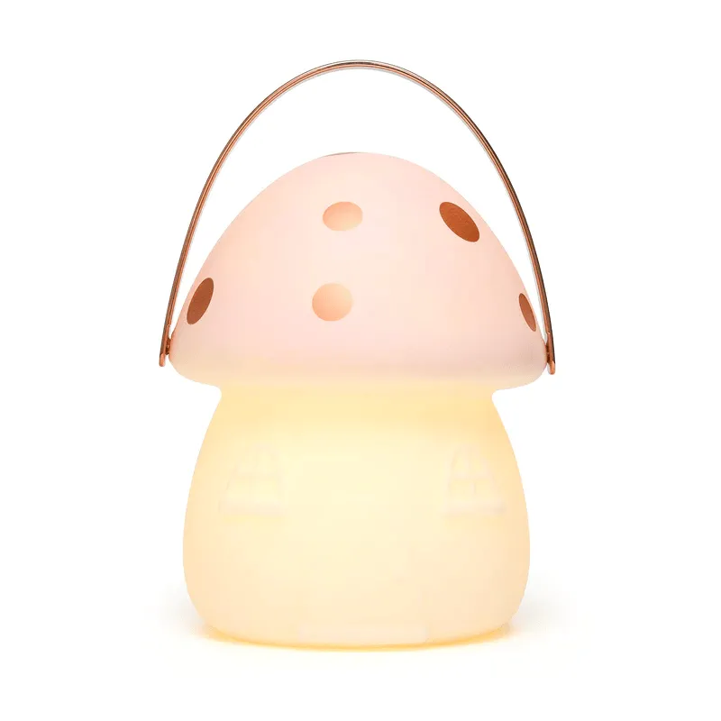 Little Belle Nightlights Fairy Carry Lantern Pink & Rose Gold