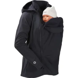 Mamalila Black Softshell Babywearing Jacket Allrounder