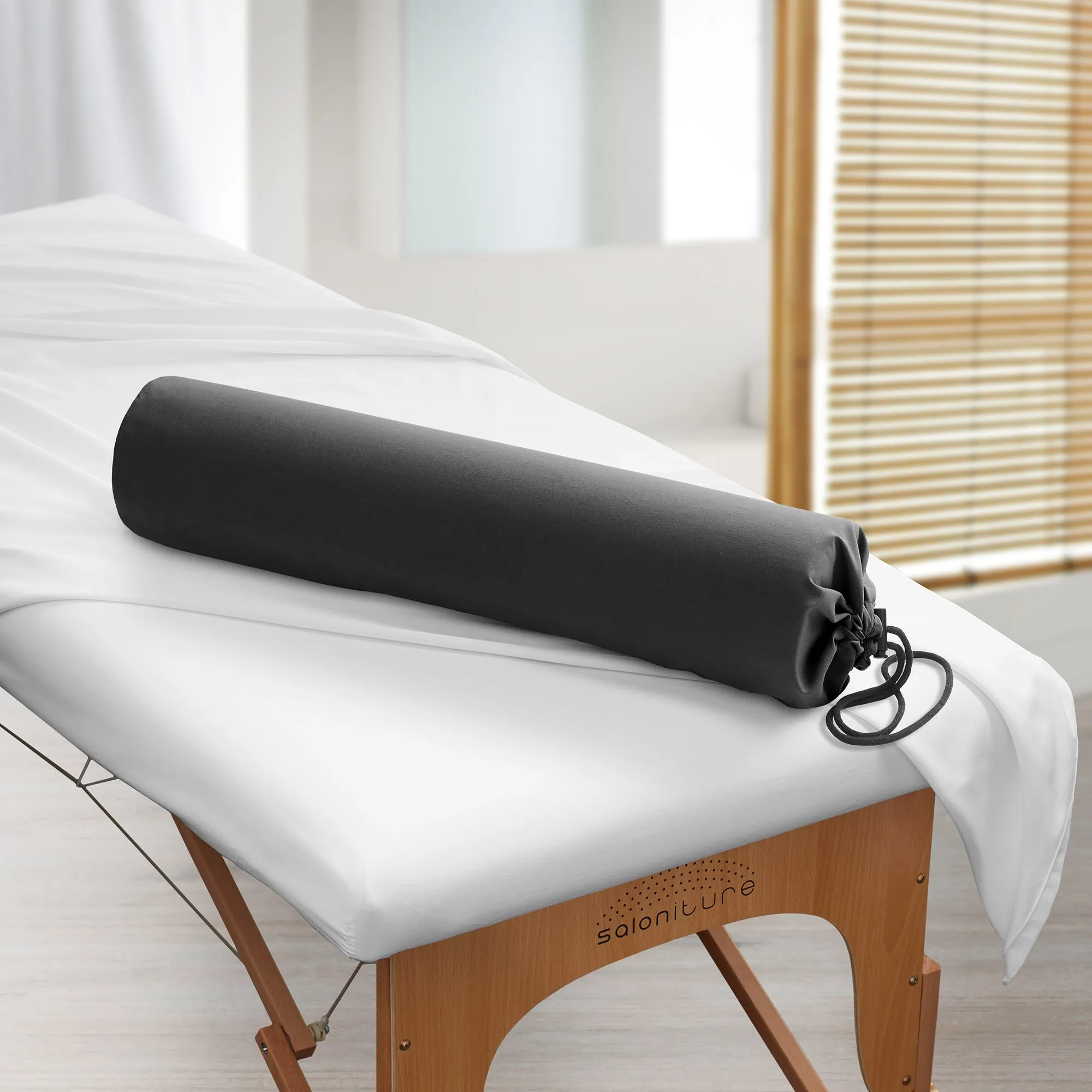 Microfiber Pillow Case Cover for Massage Bolster, 30" x 6"