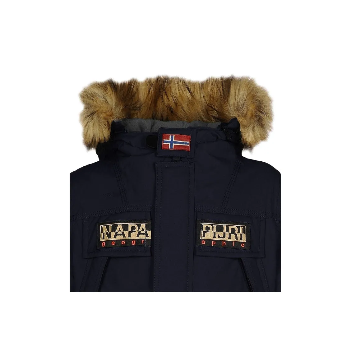 Napapijri Junior Skidoo Eco Fur Navy Jacket