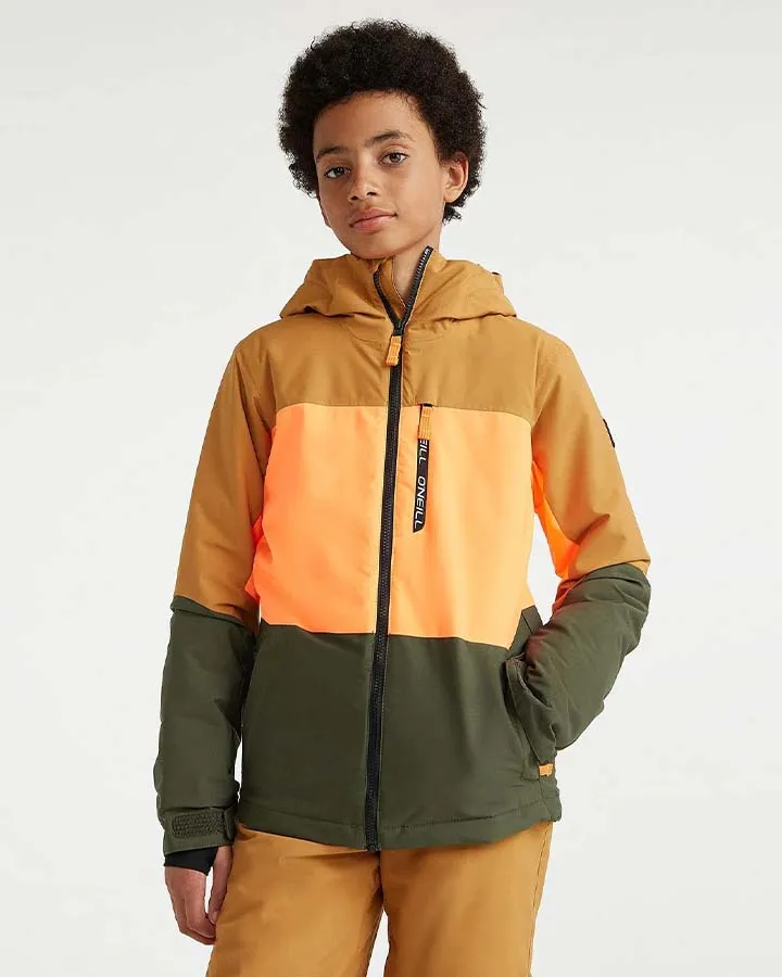 O'Neill Kids' Carbonite Jacket - Rich Caramel