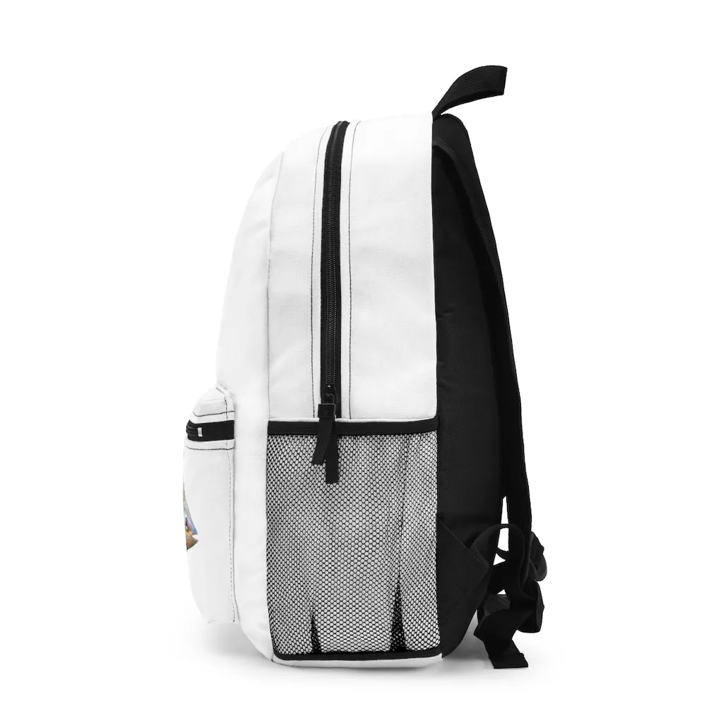 Peach Fish Backpack (Made in USA)