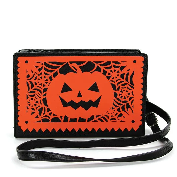 Pumpkin Papel Picado Bag Bag