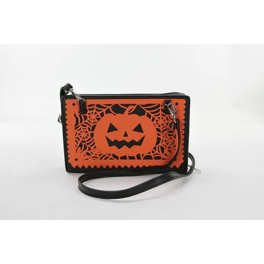 Pumpkin Papel Picado Bag Bag