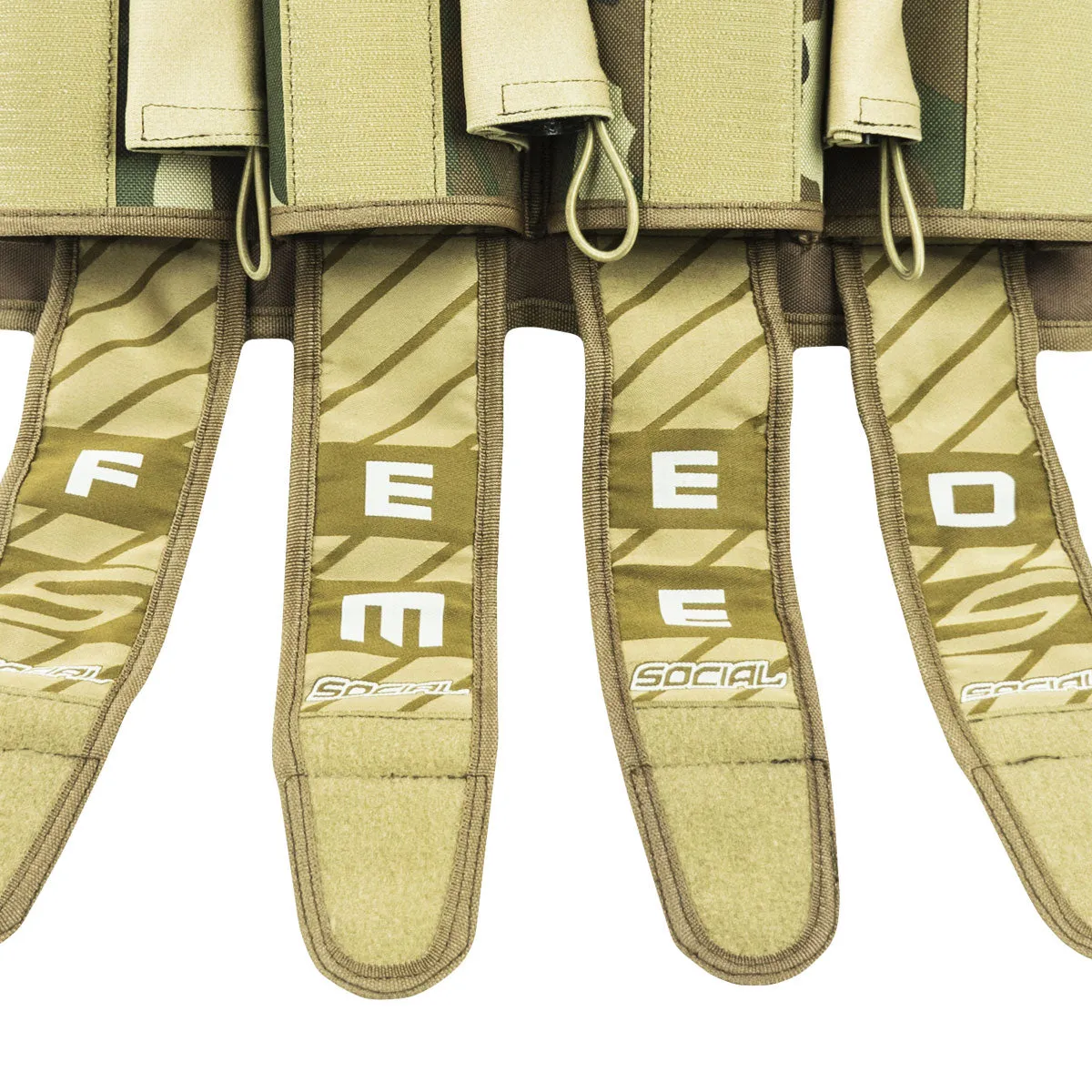 Social Paintball Grit Pack Harness - Coyote Tan Woodland