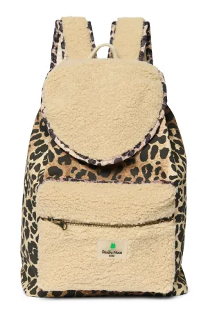 Teddy Leopard MIDI Backpack