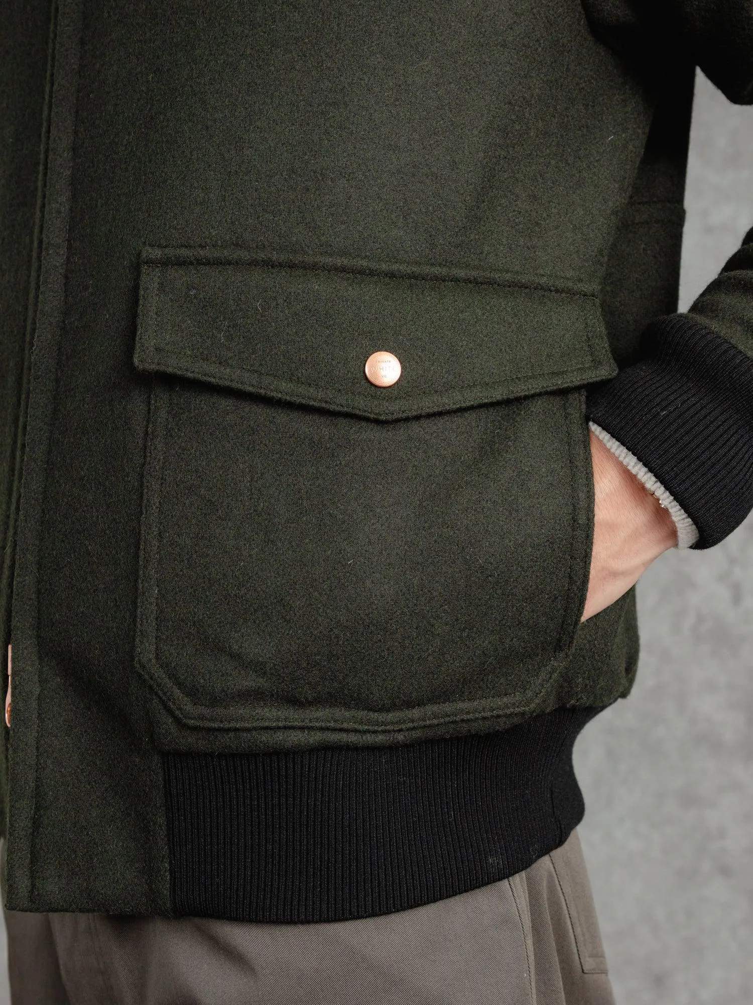 The Flight Jacket 3.0 - Moss Green