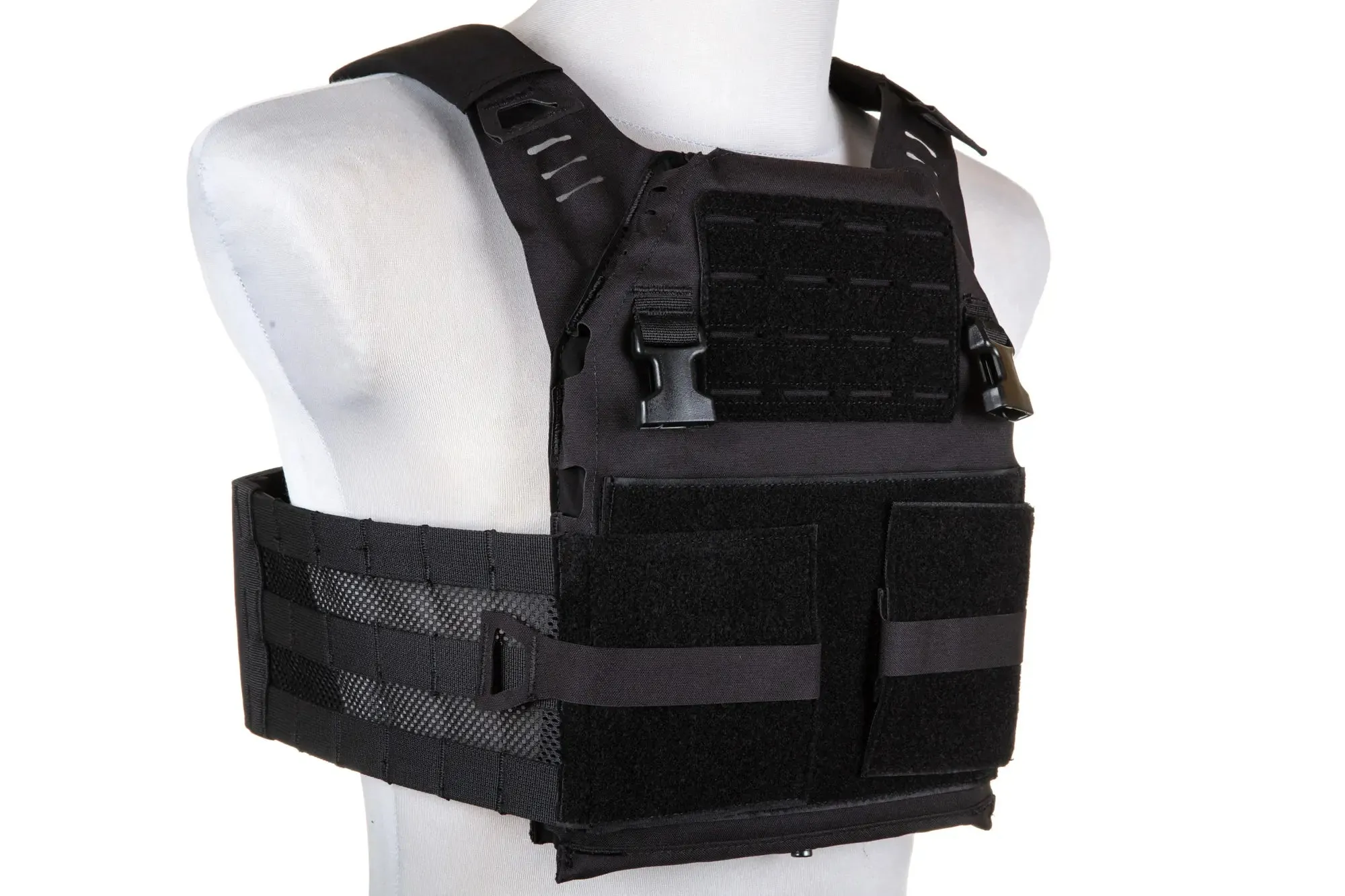 VE-97 Plate Carrier Tactical Vest Black